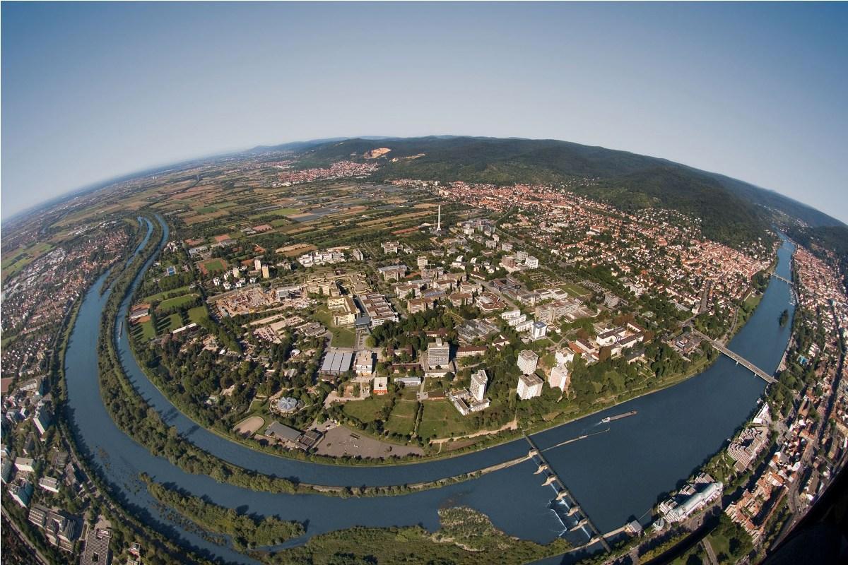 Aerial View of the Campus - Heidelberg University Hospital