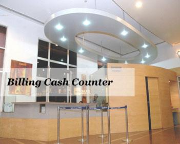 Billing Cash Counters - Apollo Gleneagles Hospital