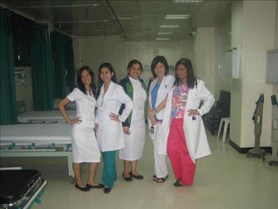 Ward Area with the Staff - Metropolitan Medical Center