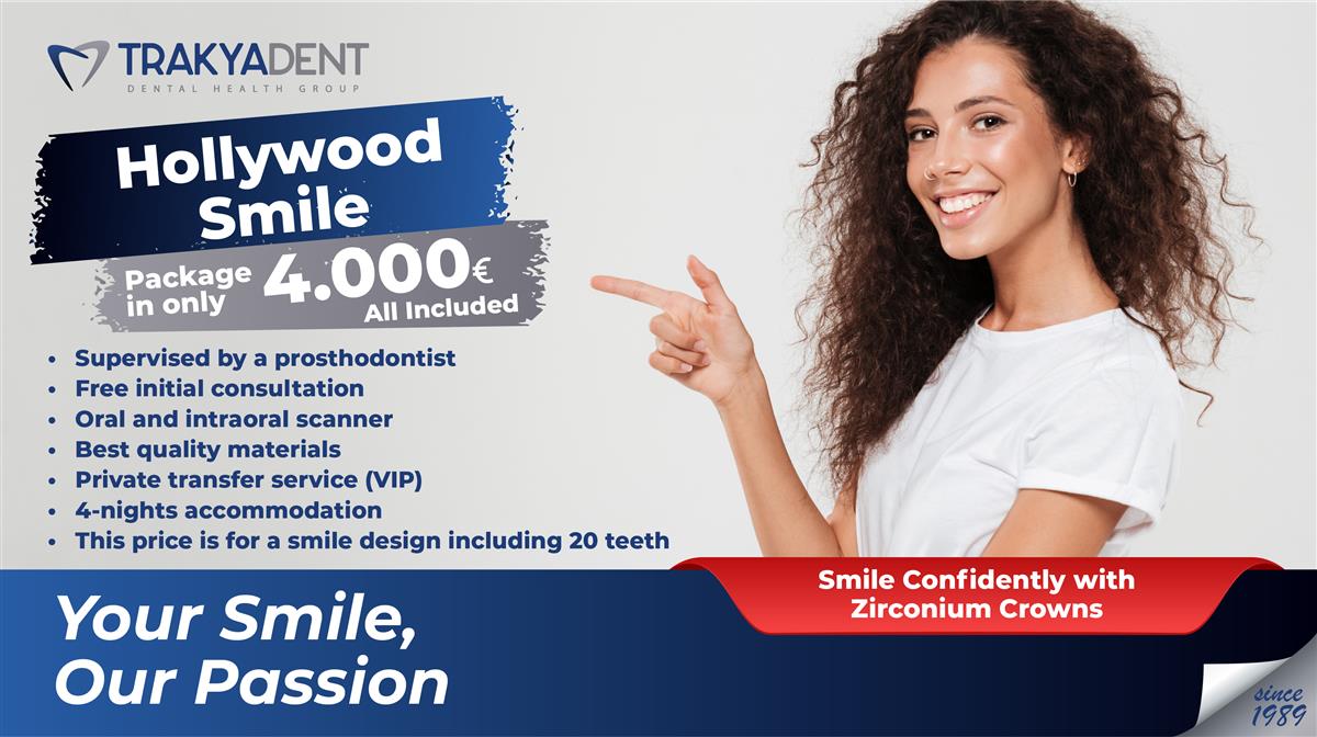 Hollywood Smile Campaign - TrakyaDent Dental Health Center