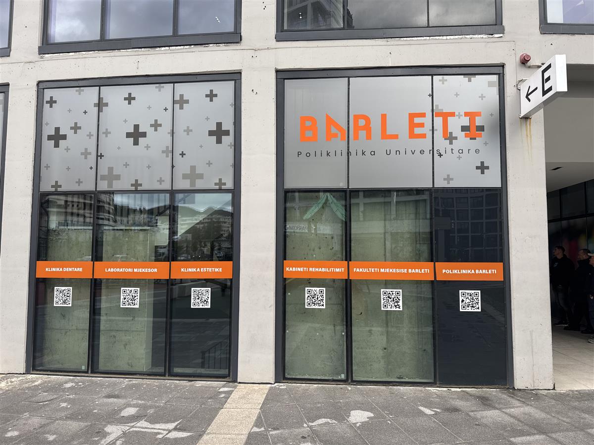 Entrance - Barleti University Hospital Dental Clinic