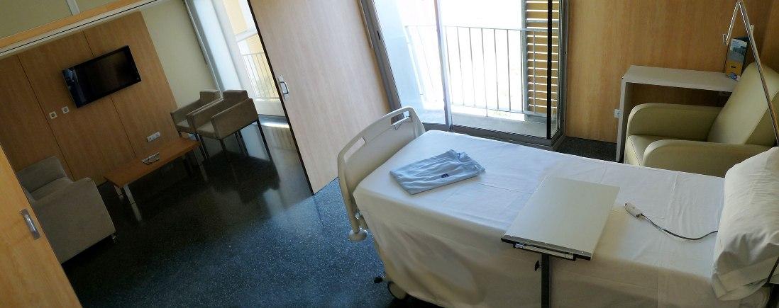 Patient's Room - Quirón Madrid University Hospital - Quirónsalud Madrid University Hospital