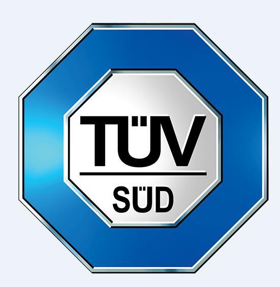 Accredited by TUV