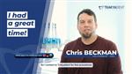 Patient Testimonial Video - Chris Beckman, Crown, Veneers and Teeth Whitening, from California